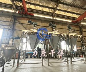 力度干燥——矿物盐单锥螺带真空干燥机！